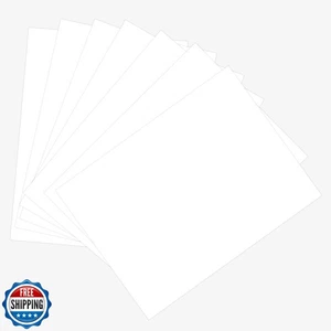 Yeachlaing Printable Vinyl Sticker Paper for Inkjet Printer - Matte White - 2 - Picture 1 of 5