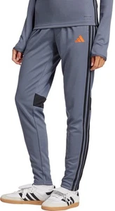 adidas Tiro 25 Essentials Womens Training Pants Grey Football Trackpants Ladies - Picture 1 of 5