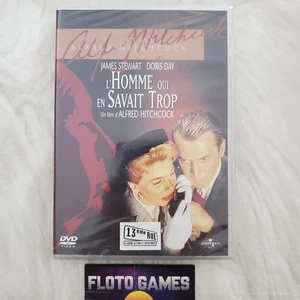 DVD ZONE 2 FR : L'Homme qui en Savait Trop - Hitchcock 1955 - NEUF - Floto Games - Picture 1 of 2
