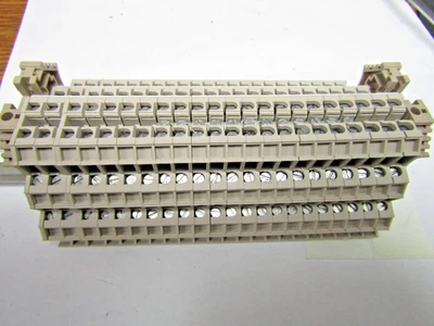 ✌️22) WEIDMULLER DLD 2.5 TERMINAL BLOCKS LOT OF 22 - Image 1 of 3