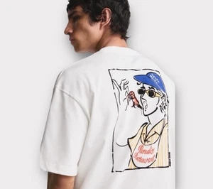Limited Edition Collab Zara x inigo Studio Summer Souvenir T-Shirt Size S - Picture 1 of 6