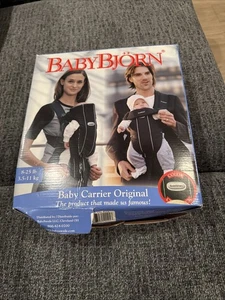 Baby Björn 023056US Baby Carrier 8-25 lbs CityBlack Sling Front Facing BabyBjorn - Picture 1 of 5