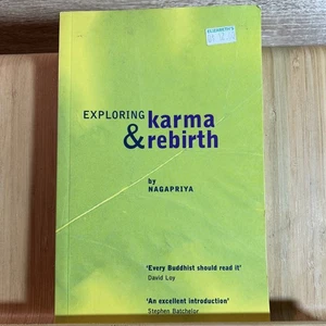 Exploring Karma and Rebirth by Nagapriya Paperback (S2.1) - Picture 1 of 10