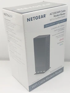 Netgear AC1200 WiFi Cable Modem Router C6230 DOCSIS 3.0 - Picture 1 of 6