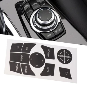 Button Repair Decal Sticker For F30 F31 F34 E90 E92 E93 2009-2015-Replace - Picture 1 of 22