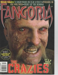 Fangoria # 291 March 2010 The Crazies Wolf Man Paul Naschy Excellent - Picture 1 of 12