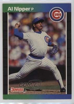 1989 Donruss Al Nipper (*Denotes* on Back) #394 - Image 1 of 2