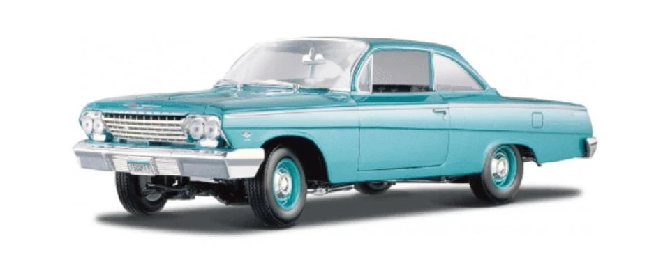 Maisto 31641BLU 1/18 1962 Chevy Bel Air (Blu Metallico) - Immagine 1 di 1