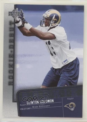 2006 Upper Deck Rookie Debut Rookie Clinton Solomon #187 RC - Image 1 of 2