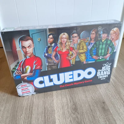 CLUEDO The Big Bang Theory CLASSIC MURDER MYSTERY BOARD GAME 8+ New - Image 1 of 4