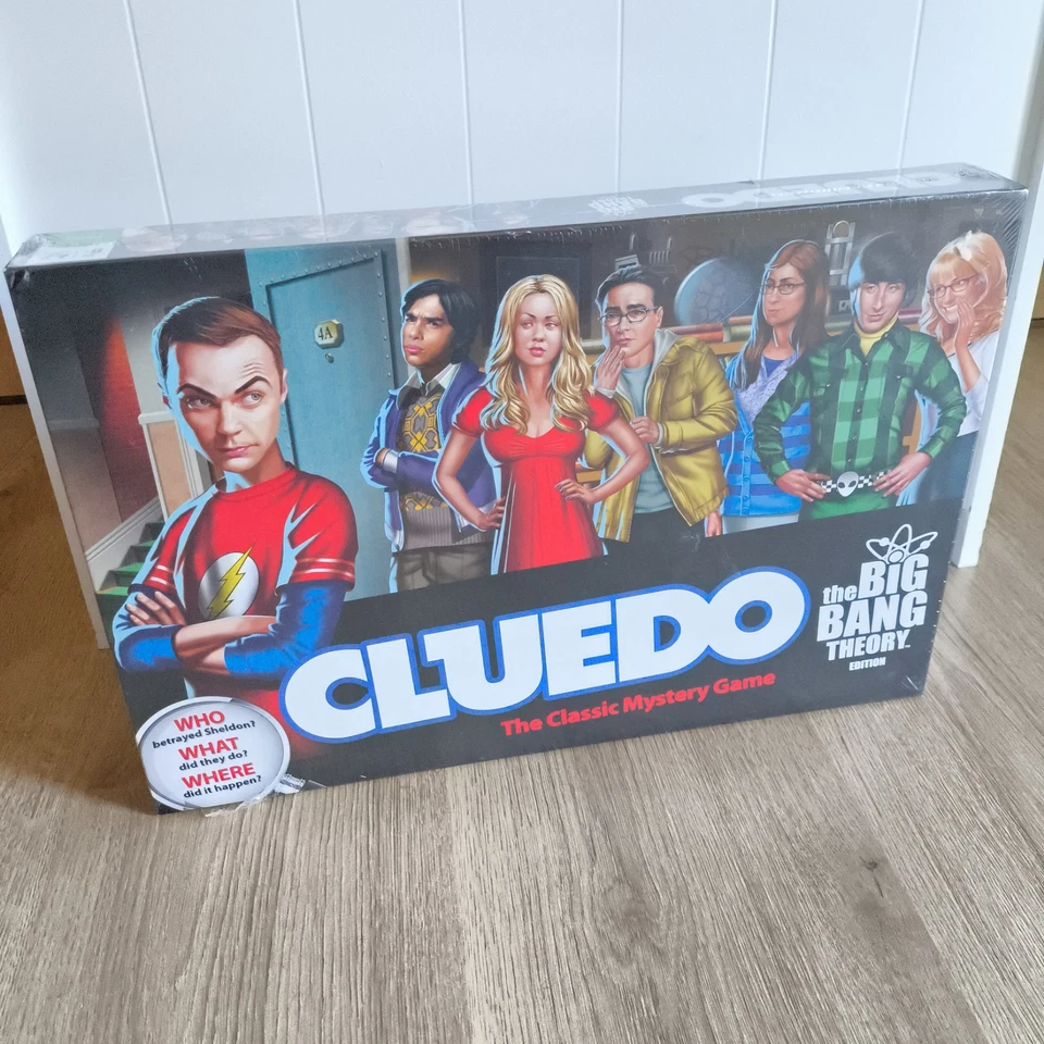 Hasbro The Big Bang Theory Cluedo Board Game 100 Complete 8