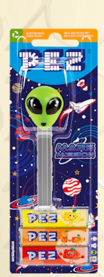 Dispensador Pez MARS MISSION ~ Alien Cardado [Edición Europea] Foto 1 de 1