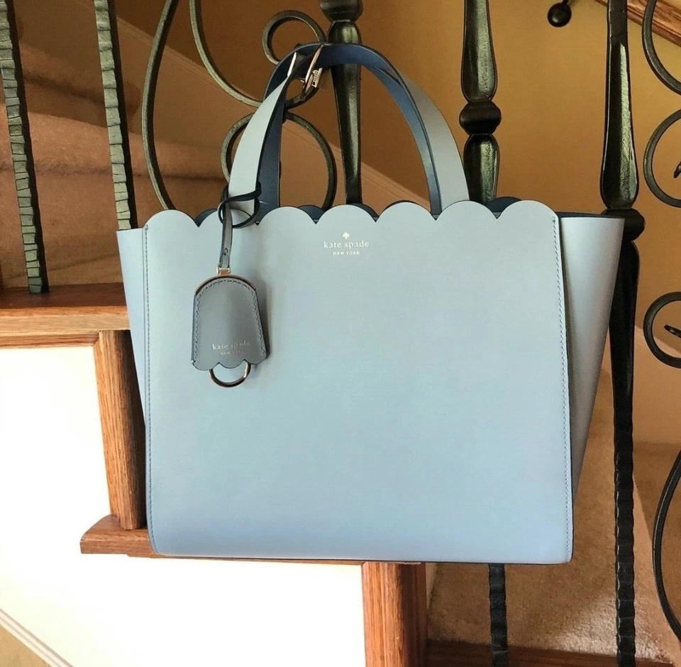 Cartera de Mano Kate Spade NY Magnolia Street Mina en Azul. Nuevo con etiquetas Foto 1 de 4