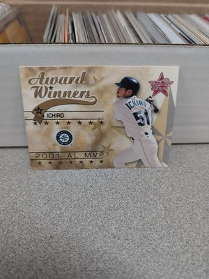 2002 Leaf Rookies & Stars #299 Ichiro Award Winners Seattle Mariners  - Image 1 of 3