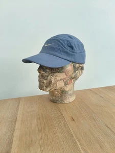 Nike Mens Vintage Tailwind Cap Hat Strapback Pale Blue Panel Gym Running 90s - Picture 1 of 7
