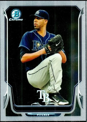 2014 Bowman Chrome Baseball #50 David Price Tampa Bay Rays - Image 1 of 2
