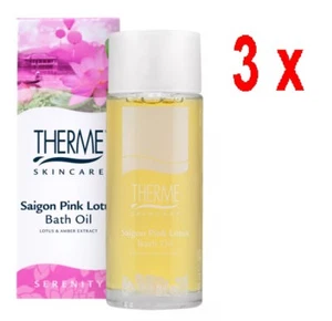 72,67€/L Therme Badeöl Saigon Pink Lotus - 3er Pack (3 x 100 ml) - Bild 1 von 1
