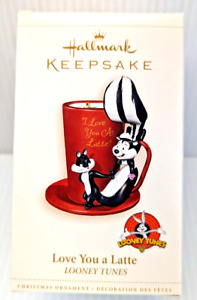 Pepe le Pew Looney Tunes Love You a Latte poinçon souvenir de Noël 2006