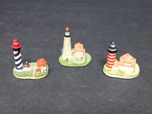 Faros en miniatura vintage Harbour Lights Spyglass Collection (3) Ex. De colección. Co - Imagen 1 de 3