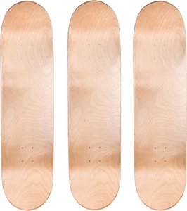 Blank Skateboard Decks, Set of 3 - Picture 1 of 4