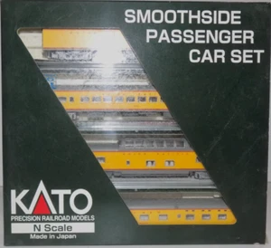 Kato N Maßstab Züge Union Pacific - 1 glatte Seite Beifahrer 4 Auto Set B #106-1101 - Bild 1 von 2