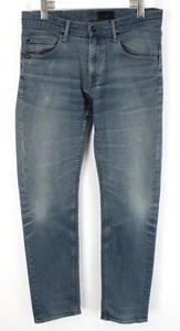 Vaqueros de hombre Tiger Of Sweden Iggy Ivy Fuel W33/L34 Slim Fit bigote cremallera mosca - Imagen 1 de 8