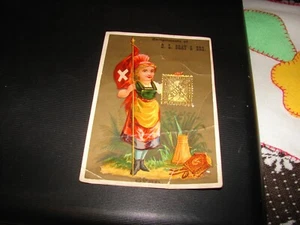 d.l. gray & bro./ trade card/ food products - Imagen 1 de 1