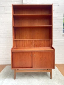 MID-CENTURY Danish desk bureau secretaire bookcase - Johannes Sorth Bornholm - Picture 1 of 11