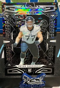 Panini Obsidian 2023 - Peter Skoronski #195 (RC) - Titanes - Imagen 1 de 3