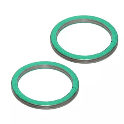2 Exhaust Muffler Gasket for Suzuki VL1500 Intruder 1500 1998 1999 2000 - Image 1 of 2