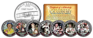 DALE EARNHARDT * 7-Time Champion * NC Quarters 7-Coin Set Winston Cup - Picture 1 of 2