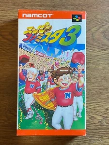 NINTENDO SUPER FAMICOM Super Famicom SFC Japan SUPER FAMLY STADIUM 3 FAMISTA 3 - Picture 1 of 7