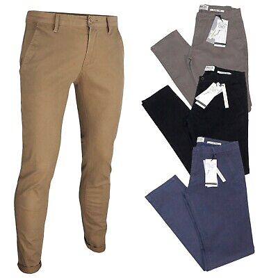 Pantalone Uomo Elegante Elasticizzato Cotone Invernale Tasca America RDV • 30€