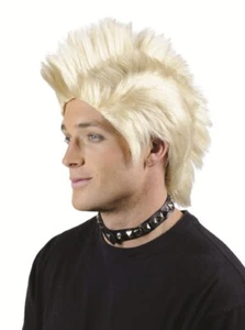 1980er Punk MOHAWK Theater Halloween Cosplay Perücke - FuntasyWigs.com - Bild 1 von 2