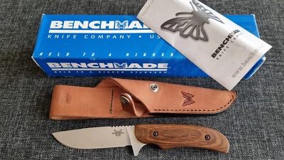Cuchillo fijo Benchmade 190 Drop Point Hunter raro descontinuado Foto 1 de 4