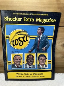 Wichita State Shockers vs. Minnesota 1/2/88 Shocker Extra Magazine Program - Picture 1 of 3