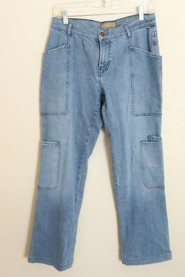 Pantalones de Carpintero Vintage Tommy Jeans Talla 9 Para Mujer Damas Hilfiger Años 90 Retro Foto 1 de 4