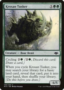 Krosan Tusker (169) Modern Horizons MH1 MTG Magic - Imagen 1 de 1