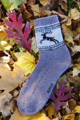 Calcetines térmicos 100 % lana yak - Lujosos y cómodos talla 11 - 11 1/2 CYMRC43 Foto 1 de 4