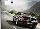 BMW M6 CONVERTIBLE - 24 page quality brochure - 2006 - MINT condition