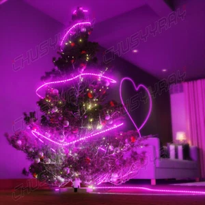 16.4 FT 5050 RGB LED Strip Light Remote Fairy Light for christmas tree - Picture 1 of 11