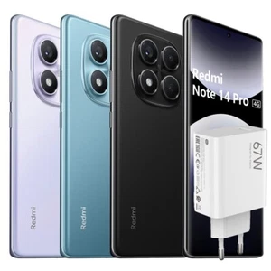 Xiaomi Smartphone Redmi Note 14 Pro 4G 8 + 256GB 50MP NFC 120Hz Telefon komórkowy - Zdjęcie 1 z 3
