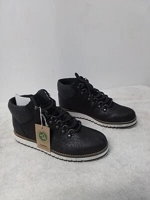 Botas de senderismo negras con cordones Mountain Clifton blancas talla 10M para mujer Foto 1 de 4