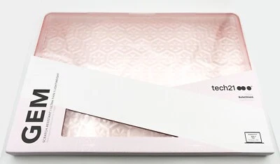 Tech21 Evo Gem Apple Macbook Pro 15” (2016-2019) Shell Cover Case - Rose/Pink - Image 1 of 4