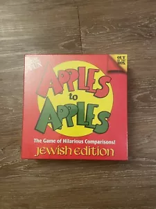 APPLES TO APPLES The Game of Hilarious Comparisons JEWISH EDITION Rare (Sealed) - Picture 1 of 2