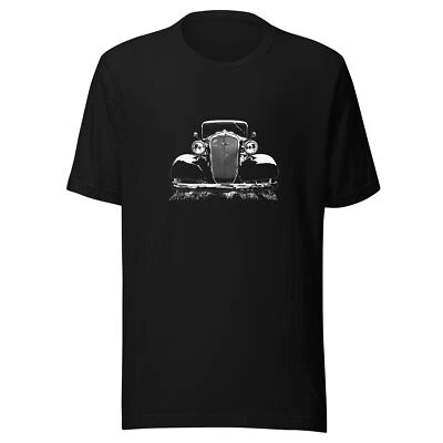 Camisa Coche Clásico con Chevy 1935 - Versión Camisa Oscura Foto 1 de 4
