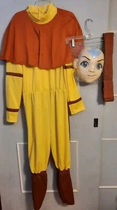 Aang Avatar The Last Airbender Halloween Costume Adult L NEW NO Staff - Picture 1 of 16