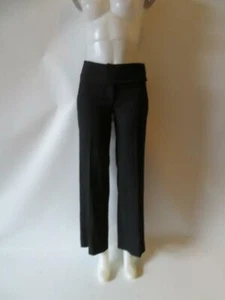 WOMENS ROBERT RODRIGUEZ BLACK FLAT FRONT PANT SIZE 2 * - Picture 1 of 12