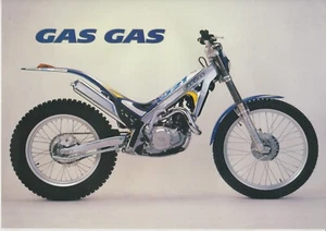 Echter neuer originaler Farbbestand GasGasversuche Prospekt für das GasGas   - Bild 1 von 2