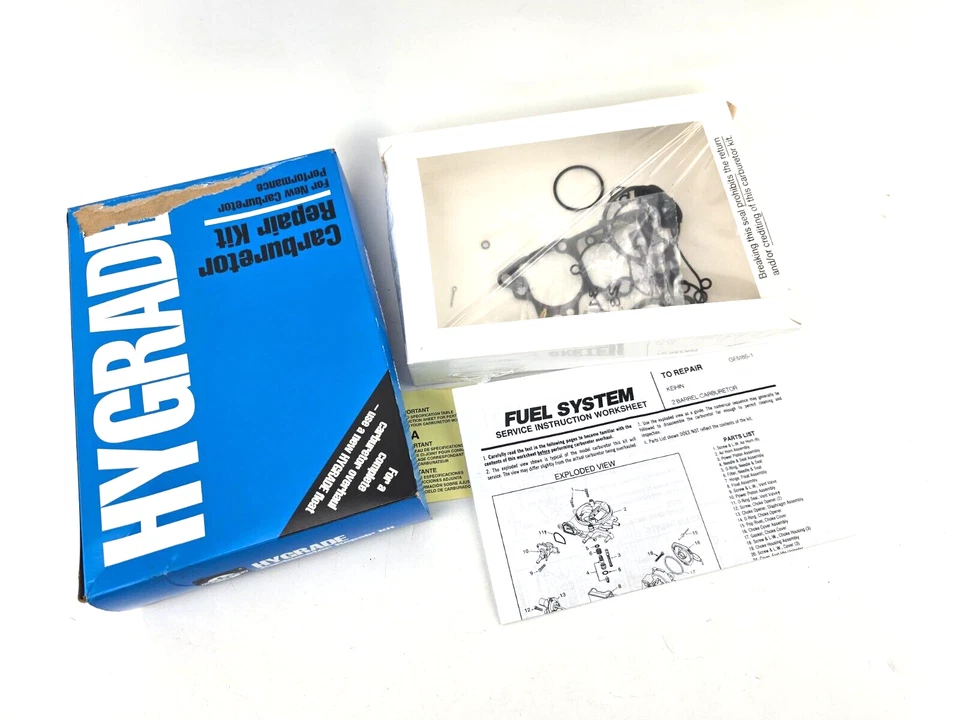 Carburetor Repair Kit For 1986-1989 Honda Accord CARB 2BBL 1987 1988 SMP 1594 - Image 1 of 2